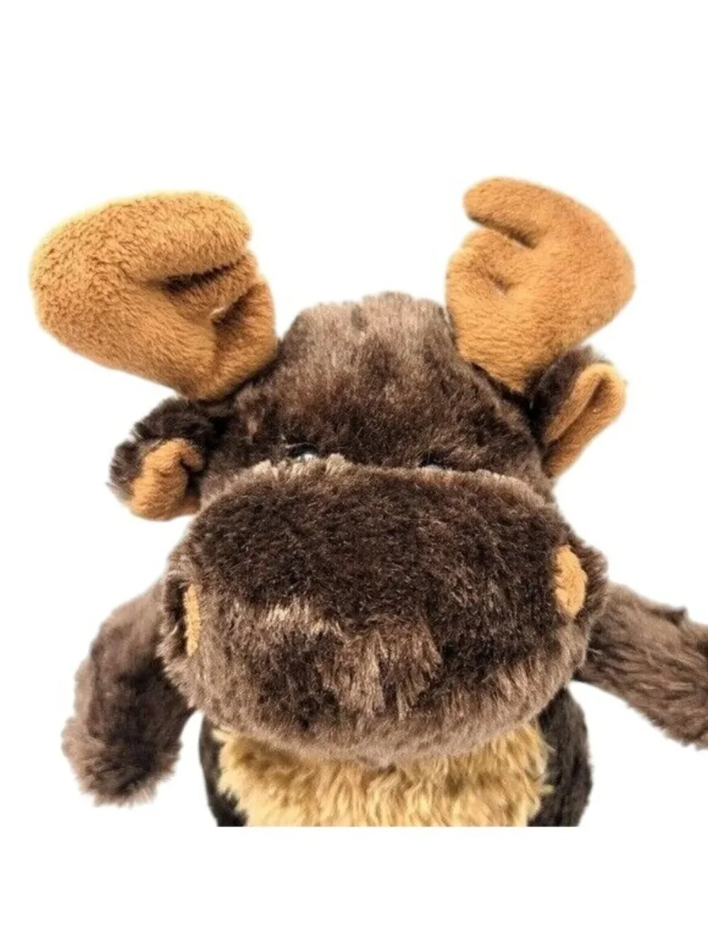 Wishpets Chubby Bubba Moose Plush Brown 9.5